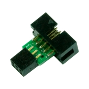 (image for) 10-pin to 6-pin AVR ISP