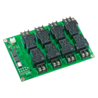 (image for) 8-Relay (Coil:12V, 30A) PCF8574A I2C-Bus DIN-Rail Mountable