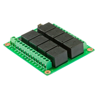 (image for) DIN-Rail PCF8574 12V 10A I2C Relay Board