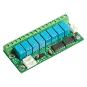 (image for) Compact PCF8574A I2C 5V 1A Relay Board