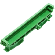 (image for) DIN Rail End Foot 107x11.5mm Green