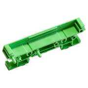 (image for) DIN Rail End Foot 72x11.25mm Green