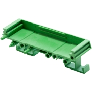 (image for) DIN Rail End Foot 72x21.25mm Green
