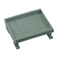 (image for) Enclosure DIN Rail with Foot 3pcs 72x90mm White
